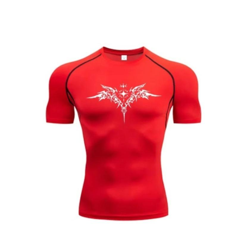 Ultra-Light Compression T-Shirt Men Short Sleeve Sport Tee Fitness Running Comfortable Sportsear Elastic Quick Dry Jogging Top