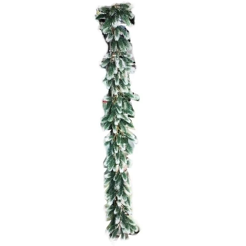 Artificial Green Plants rattan Christmas tree New Year Wedding Wreaths Home Room Outdoor Yard Wall Door Decora Pine Tree Rattan
