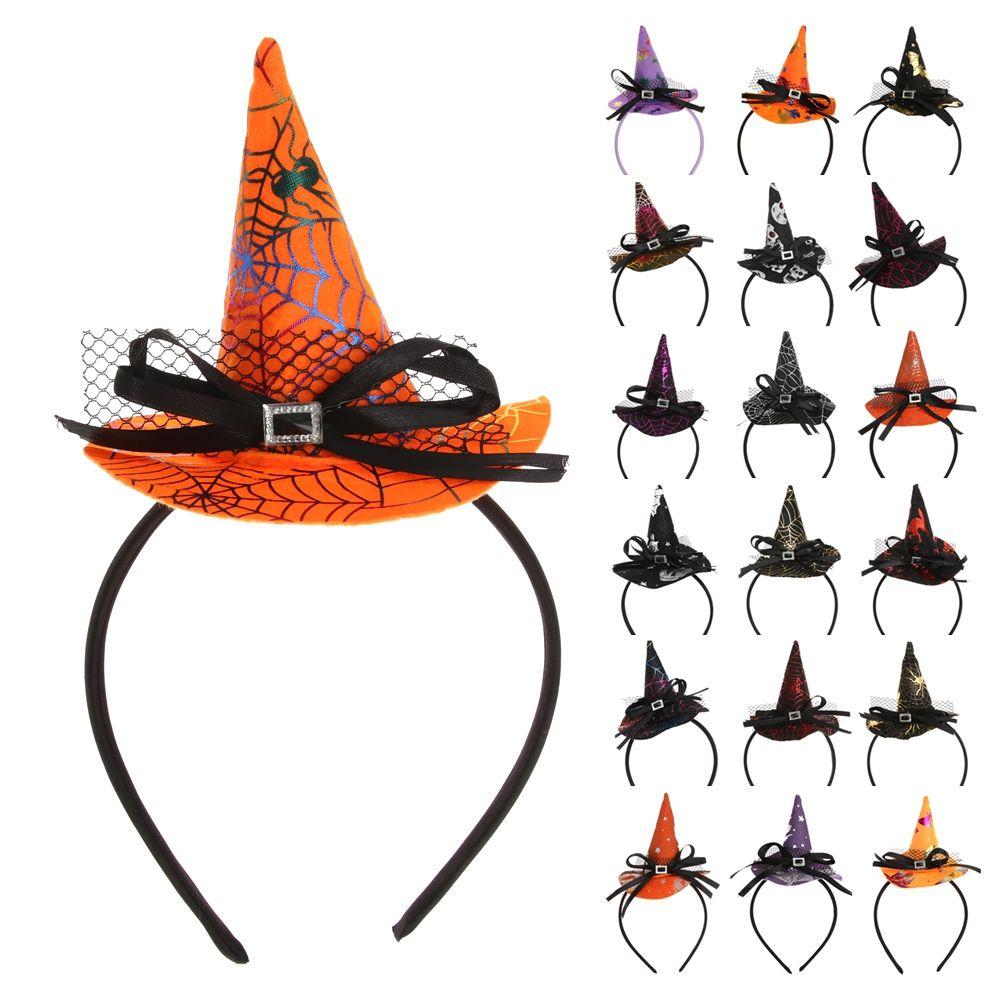 Gift Cartoon Pumpkin Halloween Hair Hoop Hair Accessories Halloween Headwear Children Headband