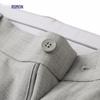 Romon Men's Lyocell Linen Straight Casual Pants