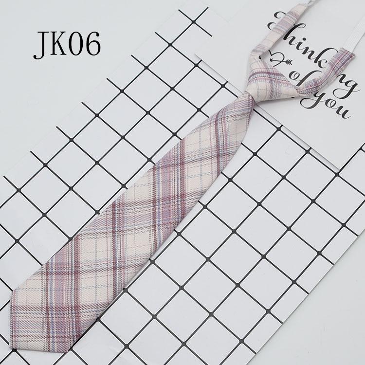 Japanese College-Style Uniform with Easy Plaid Tie