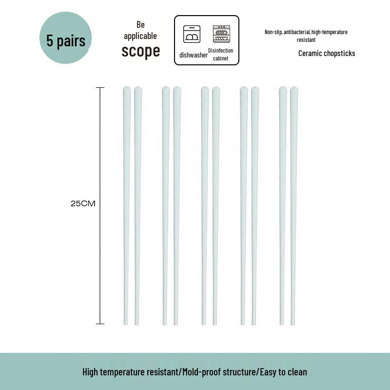 Elegant Macaron Ceramic Chopsticks