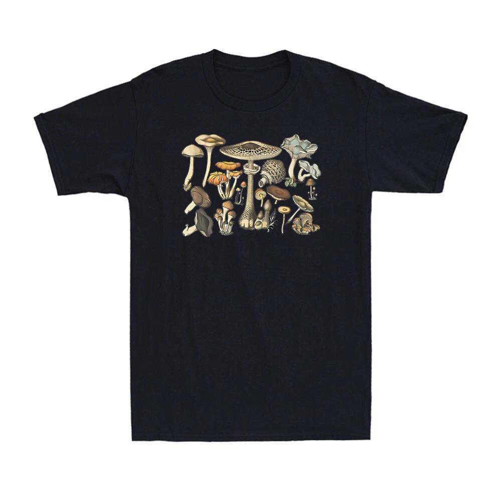 Mushroom Funny Mycology Fungi Foraging Mushroom Whisperer Novelty Men s T-Shirt S