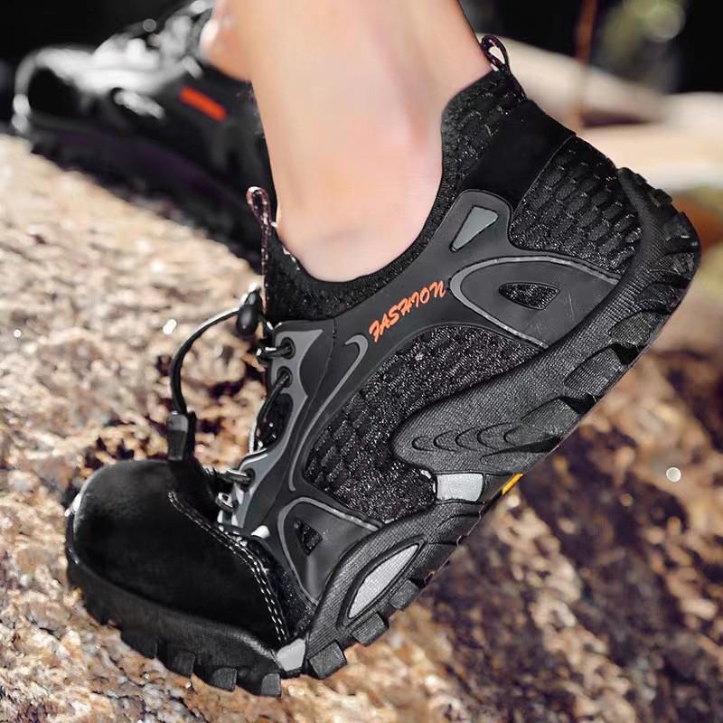 2024 Men's Breathable Mesh Hiking Shoes - Autumn Outdoor Sports Wading Footwear