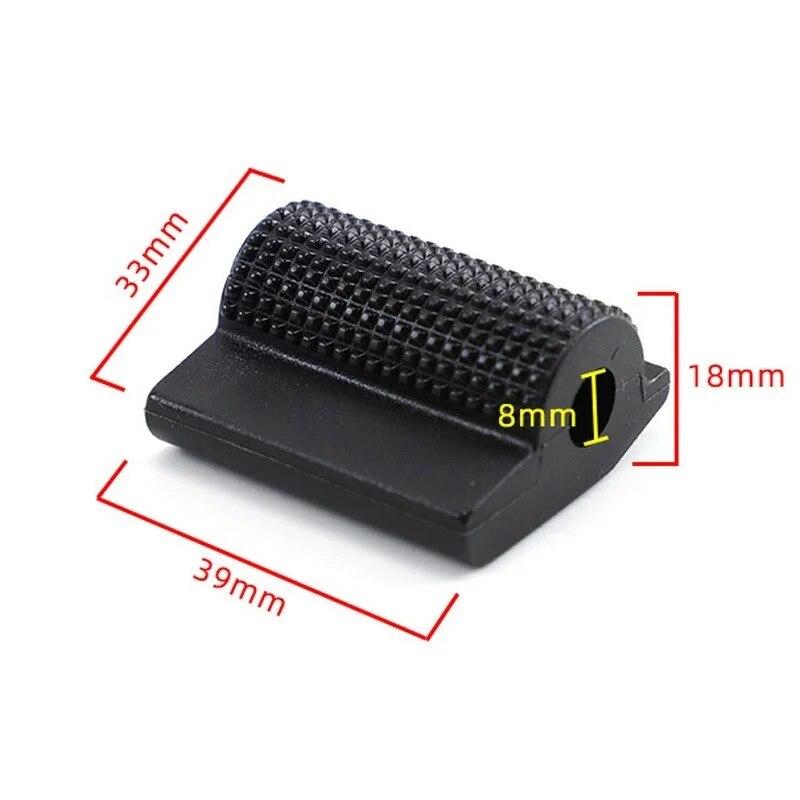 Univerzální kryt řadicí páky motocyklu Protiskluzová měkká guma Skútr Protiskluzová podložka Chránič boty Díly a příslušenství pro motocykly