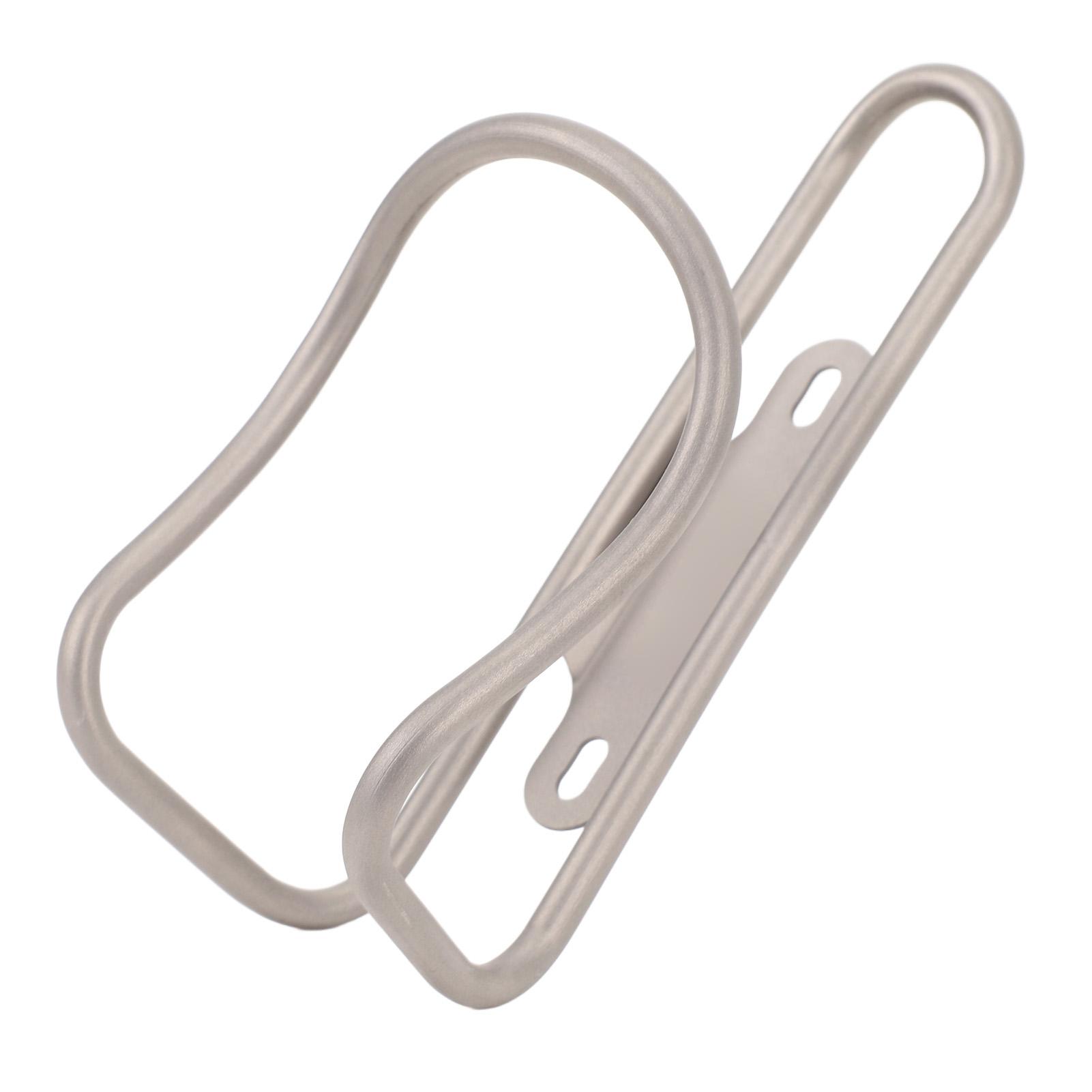 

Water Bottle Cage Ti Alloy Lightweight Flexible High Strength Water Cup Holder Bracket for Cycling Riding