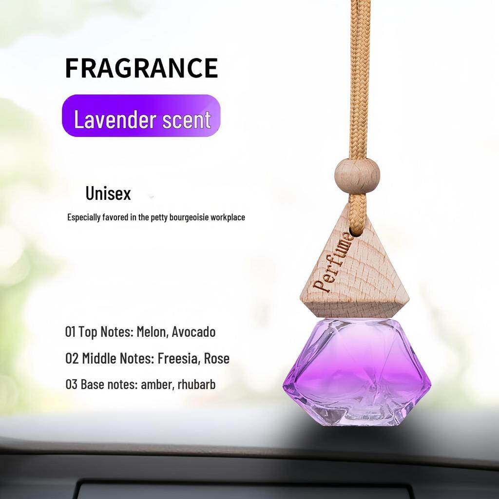 Aromatherapy Car Pendant: Long-lasting Fragrance Ornament for Men & Women