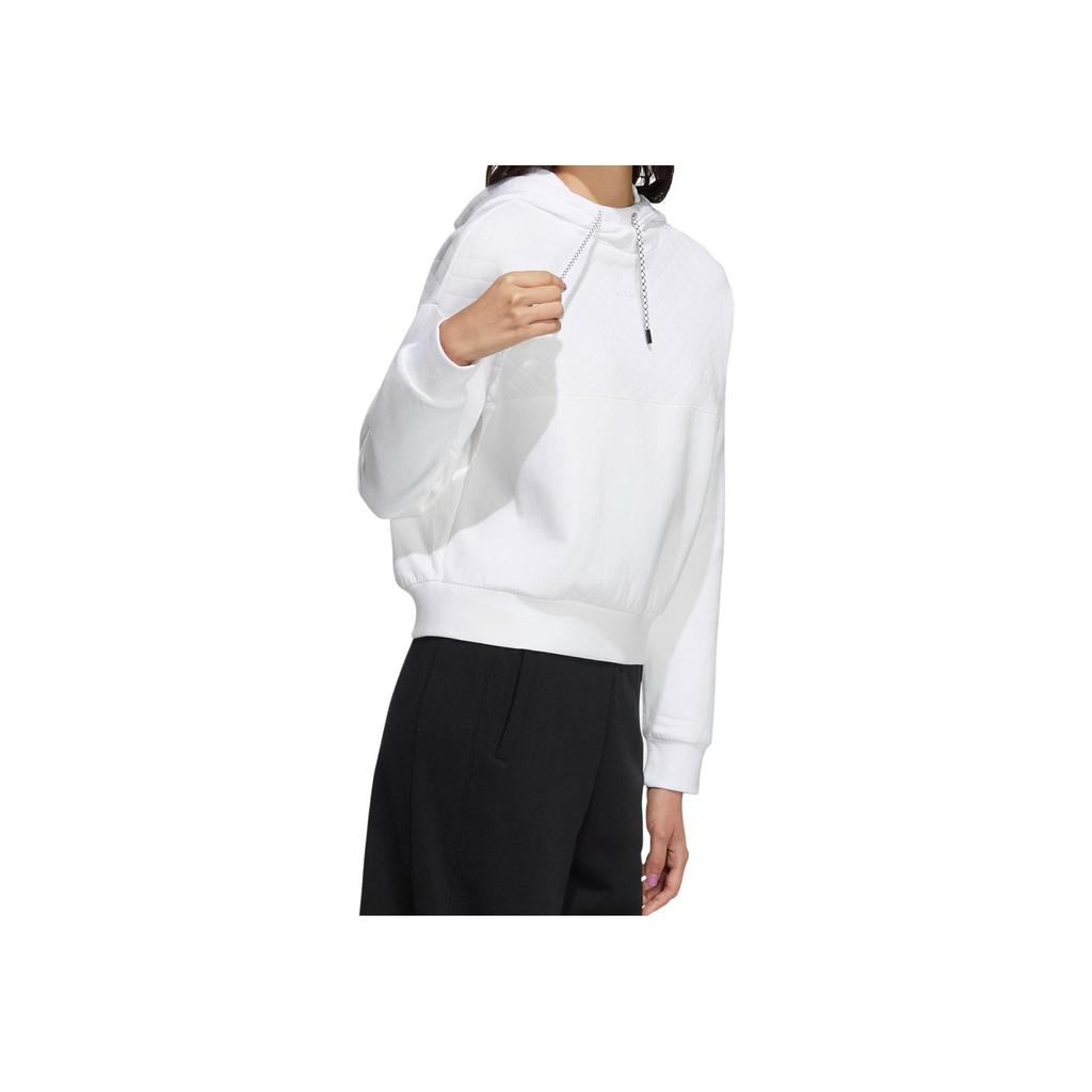Adidas Neo Casual Loose Hoodie Women Hoodies White HB7393