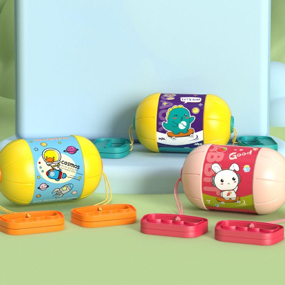 ABS Combination Shuttle Ball Interactive Double Pull Ball Toy Children Outdoor