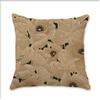 Vintage Plant Flower Style Single Side Digital Printing Bohemian Pillowcase Car Sofa Cushion Suite Bedroom Bedside Decoration