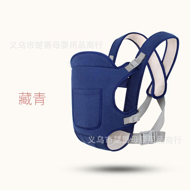 Ergonomic Baby Carrier Infants 0-36 Months Dual Shoulder Adjustable Cross Carry Front Back Backpack Style