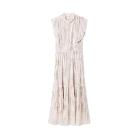 SNIDEL Sustainable Pleated Print Dress SWFO261103 Women s