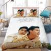 I Told Sunset About You Bkpp Duvet Cover Set Home Style Bedding Soft Laundry Cotton Bed 3 Piece Set Student Dormitory Gift