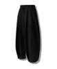 LIKE THE MOST Pintuck Balloon Wide Sweatpants_Black