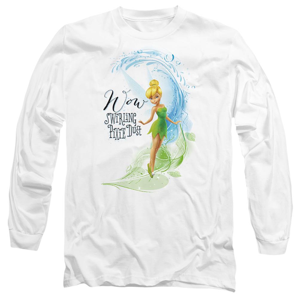 Disney Fairies Unisex Adult Wow Swirling Pixie Dust Tinker Bell T-Shirt
