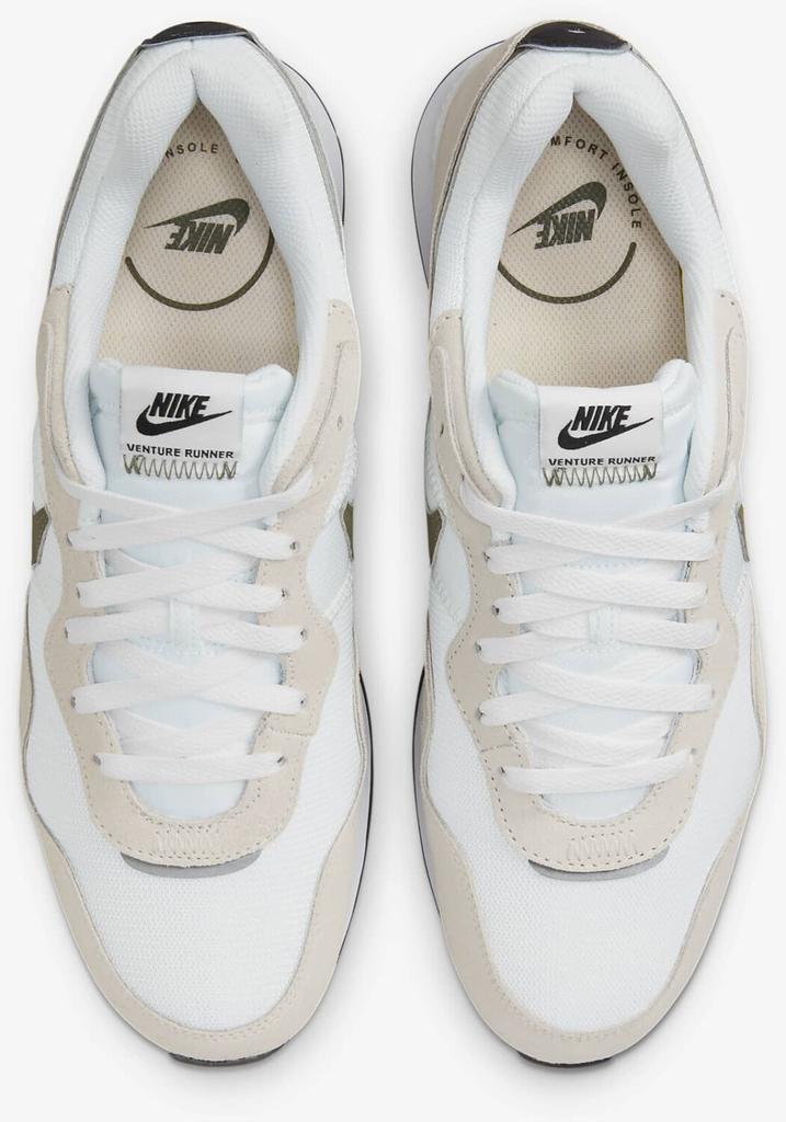 Zapatillas Nike Venture Runner blanco cumbre/negro/blanco/oliva medio