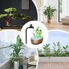 Frog Garden Decor Resin Animal Collectible Figurines Frog Bathing Sculptures Garden Statues Ornaments For Home Patio Yard Lawn