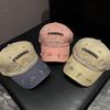Baseball Caps Children Spring and Autumn Ins Trendy Versatile Face Small New Retro Hole Letter Cap