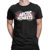 Arctic Monkeys T Shirt Men Pure Cotton Funny T-Shirt O Neck  Tees Short Sleeve Clothes Gift Idea
