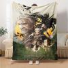 The Witcher 3 Blanket Durable Comfort Great For Office Office Chair Picnics For All Seasons Warmthful Decor Perfect Gift For Relatives And Friends