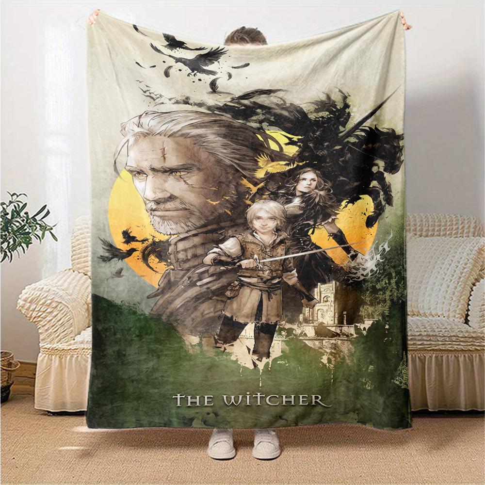 The Witcher 3 Blanket Durable Comfort Great For Office Office Chair Picnics For All Seasons Warmthful Decor Perfect Gift For Relatives And Friends