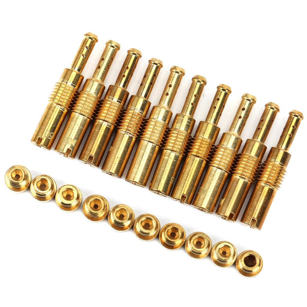 Carburetor Main Nozzle Pilot Jets Kit Brass Rebuild Toolkit Industrial Components