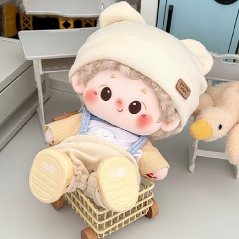 1 set Persimmon Cotton Doll's Clothes Bear Hat Plush Doll Clothes  Children's Gift