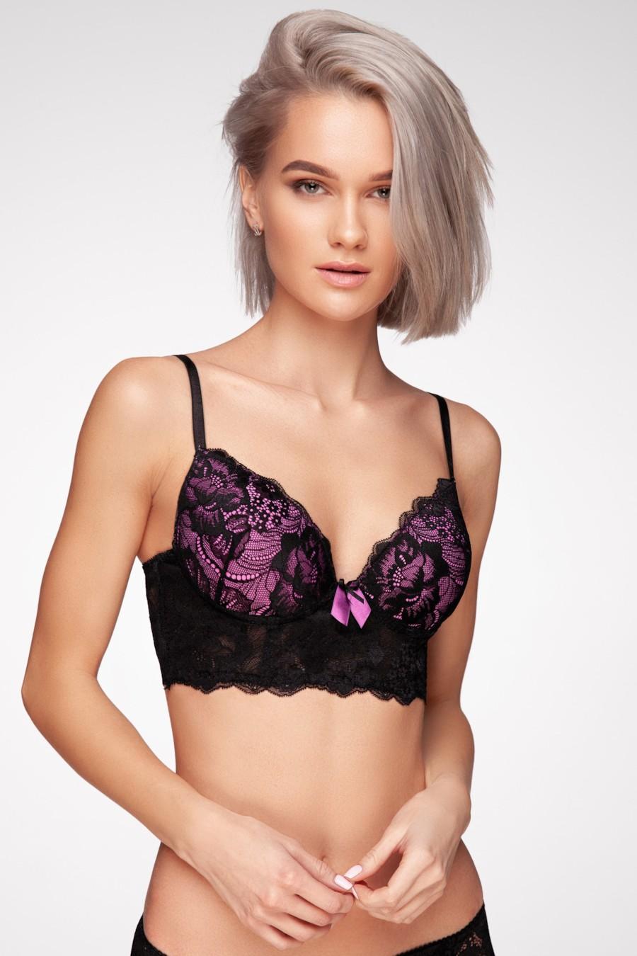 

Бюстгальтер push-up Sambario (55727) 70C різнокольорові кольору