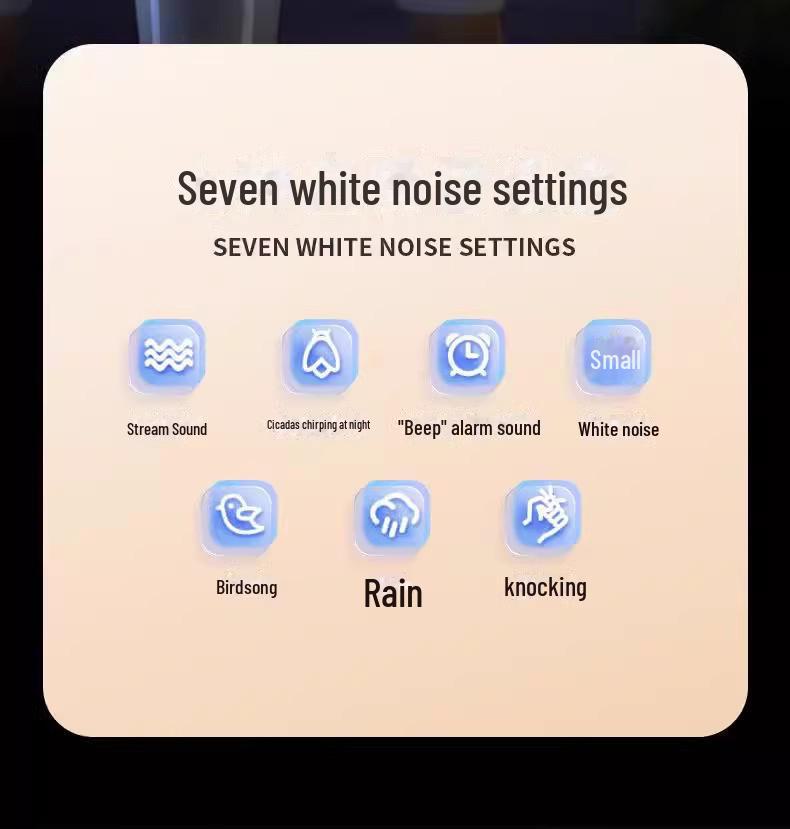 2024 G3401 Smart Bluetooth Speaker with Wireless Charging, Alarm Clock, and Atmosphere Night Light
