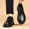 High Quality Retro Platform Shoes Men Leather Original Designer Soft-soled Leather Shoes for Men Trend Business Mens Dress Shoes