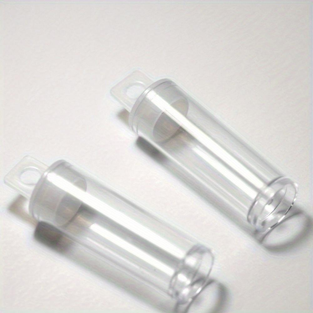 10Pcs/Lot Transparent Cylindrical Plastic Bottle Loose Beads Storage Capacity 10g for DIY Beads Storage