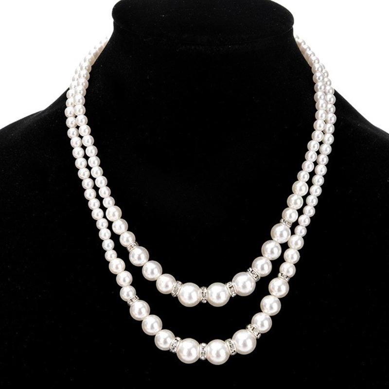 Chain Necklace Beads Choker Beads Neck Jewelry Perfect Gift for Girlfriends