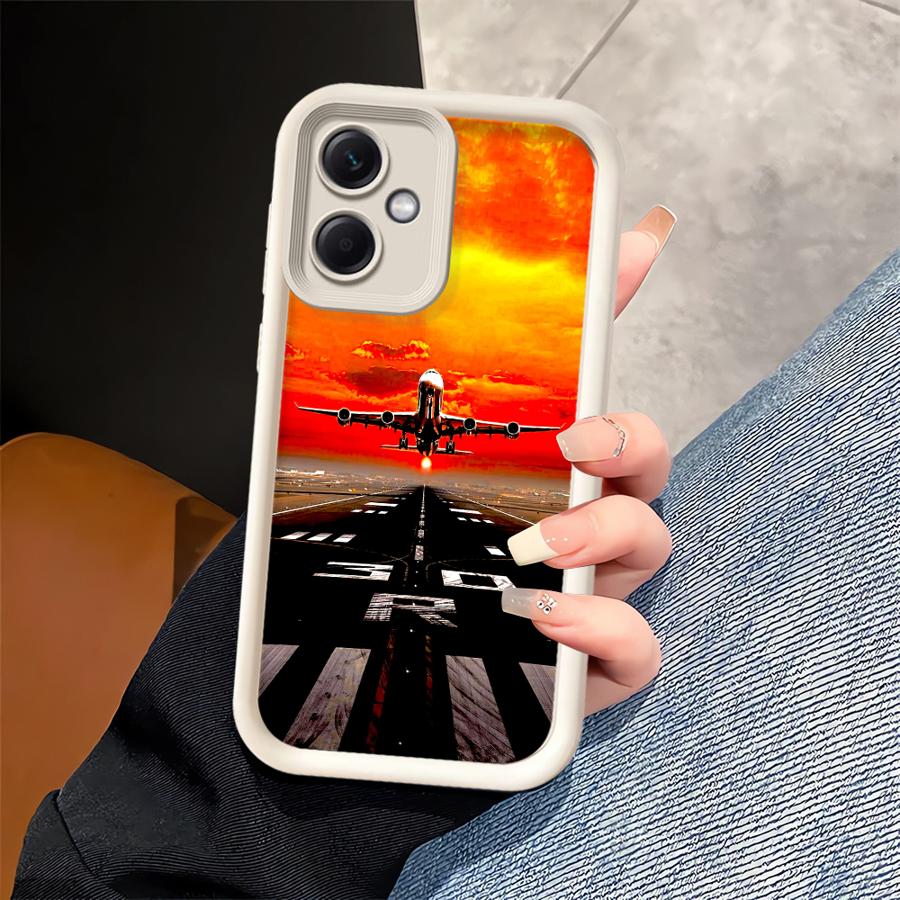 Aircraft Cool Phone Cover Case for Xiaomi Poco F8 C51 X3 Pro X3 NFC C61 C50