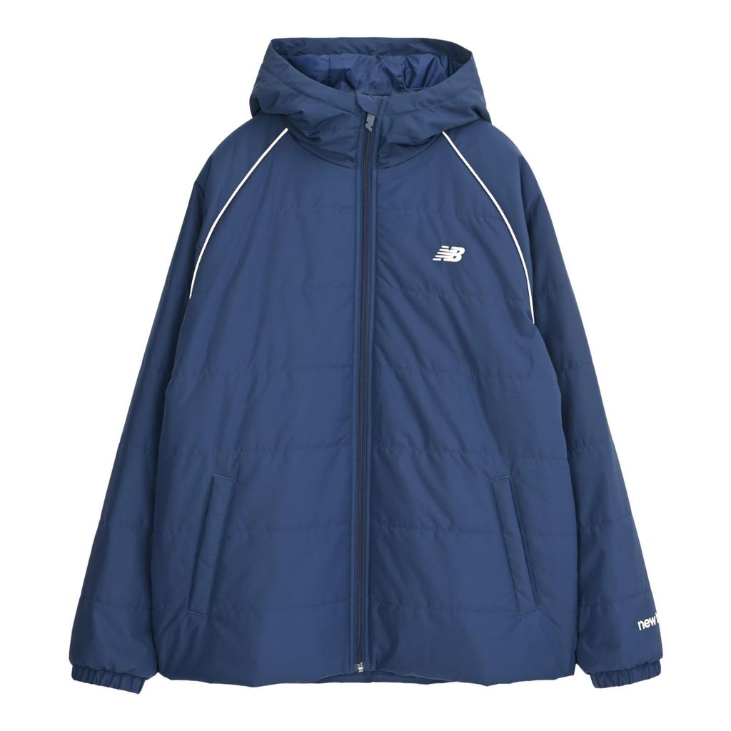 [NEW BALANCE] Men's Padded Short Coat Insulated Winter Jacket AMJ53172 (NB Navy Size L)