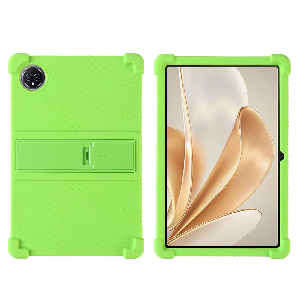 For Teclast M50 Plus/BMAX Maxpad I10 Plus Silicone Case with Kickstand Rugged Protective Cover