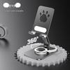 Cat Paw Desktop Phone Holder - Versatile and Portable Stand for Office & Dorm.