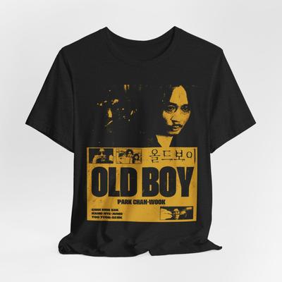 Oldboy Unisex Tshirt  Stylish and Bold Design for Dedicated Film Enthusiasts