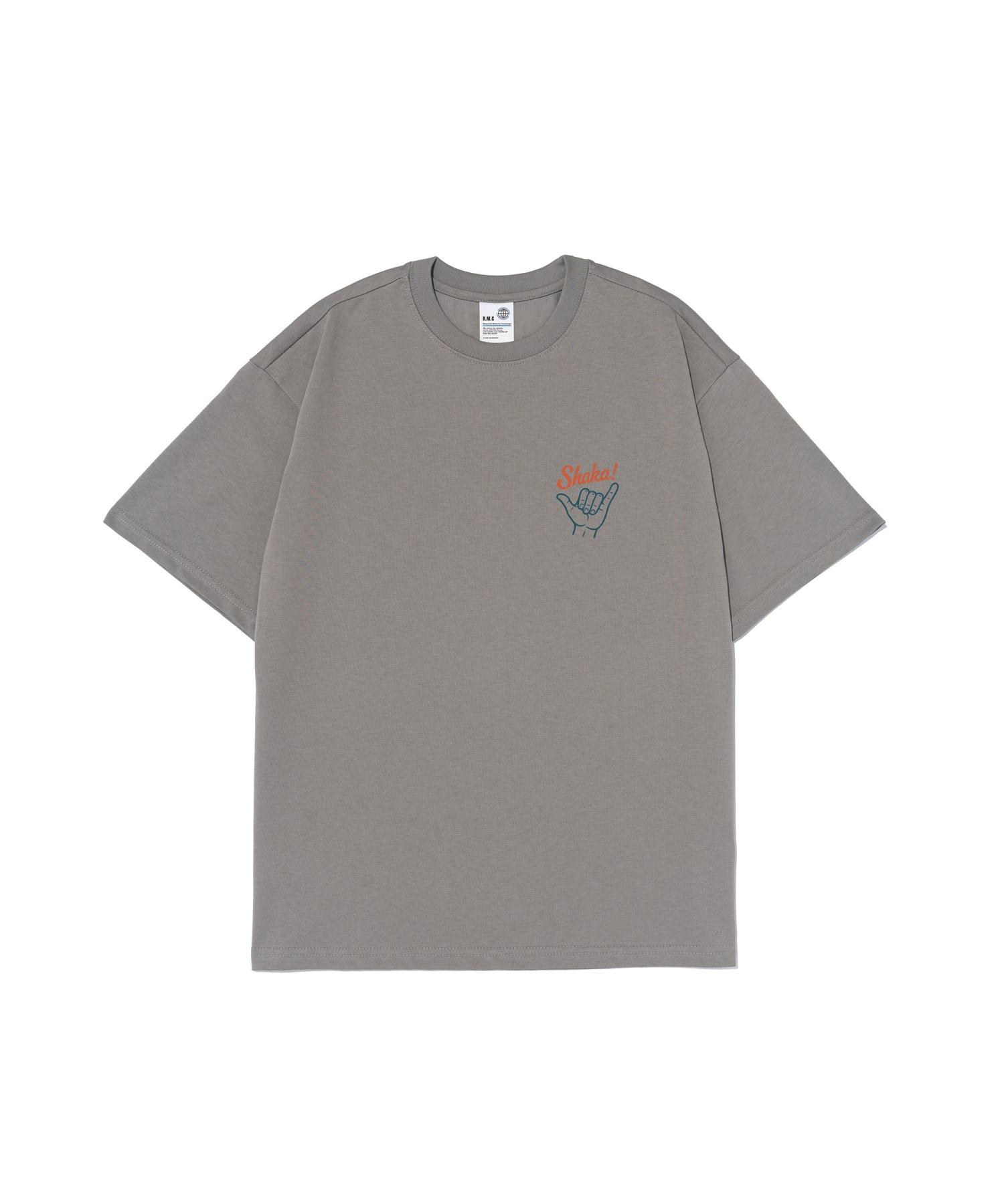 Black Briar Shaka Logo T-Shirt (Gray) M