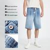 Navigare Men's Loose Fit Cooling Denim Shorts