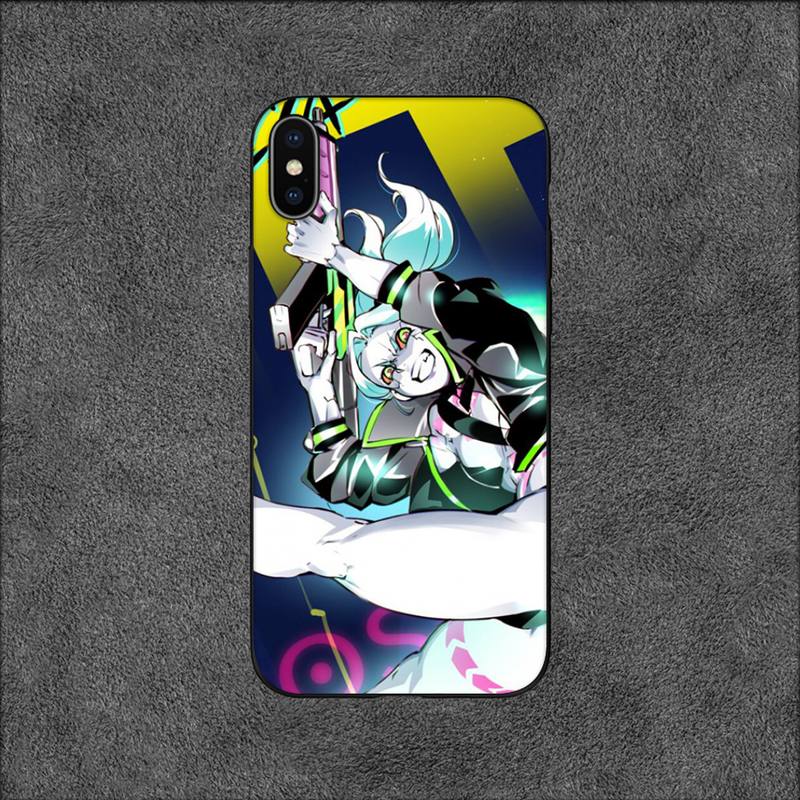 Cyberpunk Edgerunners Rebecca Telefon Fall Für iPhone 11 12 Mini 13 14 Pro XS Max X 8 7 6s Plus 5 SE XR Shell