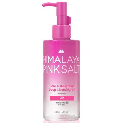 Bellman Himalayan Pink Salt Pore Blackhead Cleansing Oil BHA for Oily Skin, 200ml, 1 Unit