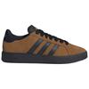 Adidas Grand Court Base 00s Comfortable Versatile Durable Low-Top Sneakers Unisex Sneakers Brown Black KK1404