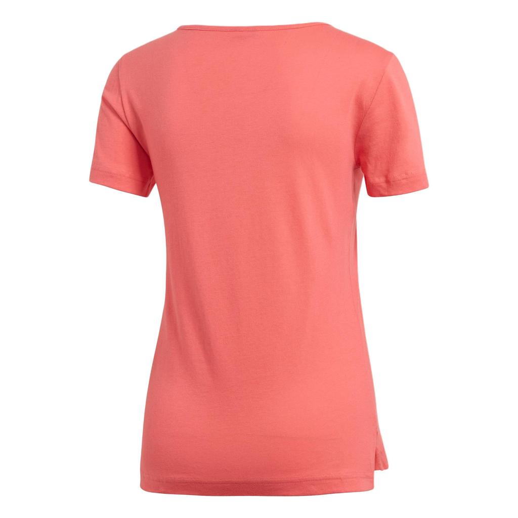 adidas T Shirts Women's Pink Crew Neck Moderate DV3016