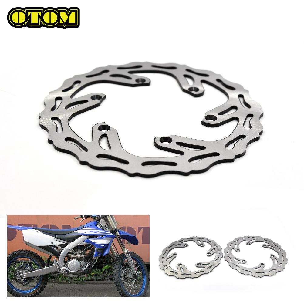 For YAMAHA Motorcycle Front Rear Brake Disc Rotors 6 Holes YZ125 YZ250 YZ250F YZ250FX YZ250X YZ450F WR250F WR450F Pit Dirt Bike