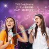 GIGASTONE Karaoke Microphone, @DAM (Fire TV/Fire Tablet) Recommended, Wireless Microphone for Home Karaoke, Bluetooth 5.0 Compatible, TWS Microphone K