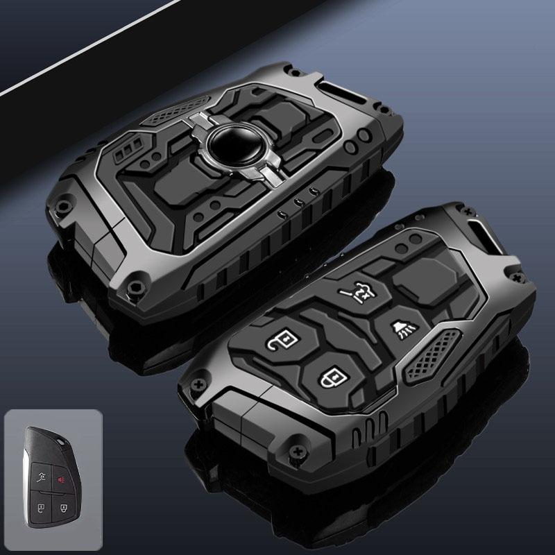 For Gmc Yukon 4/5/6 Button Car Key Cover Case Shell For Chevrolet Tahoe Suburban For Buick Envision S Plus Avenir