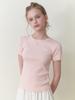 Liel Blueberry Half T-Shirt (Pink)