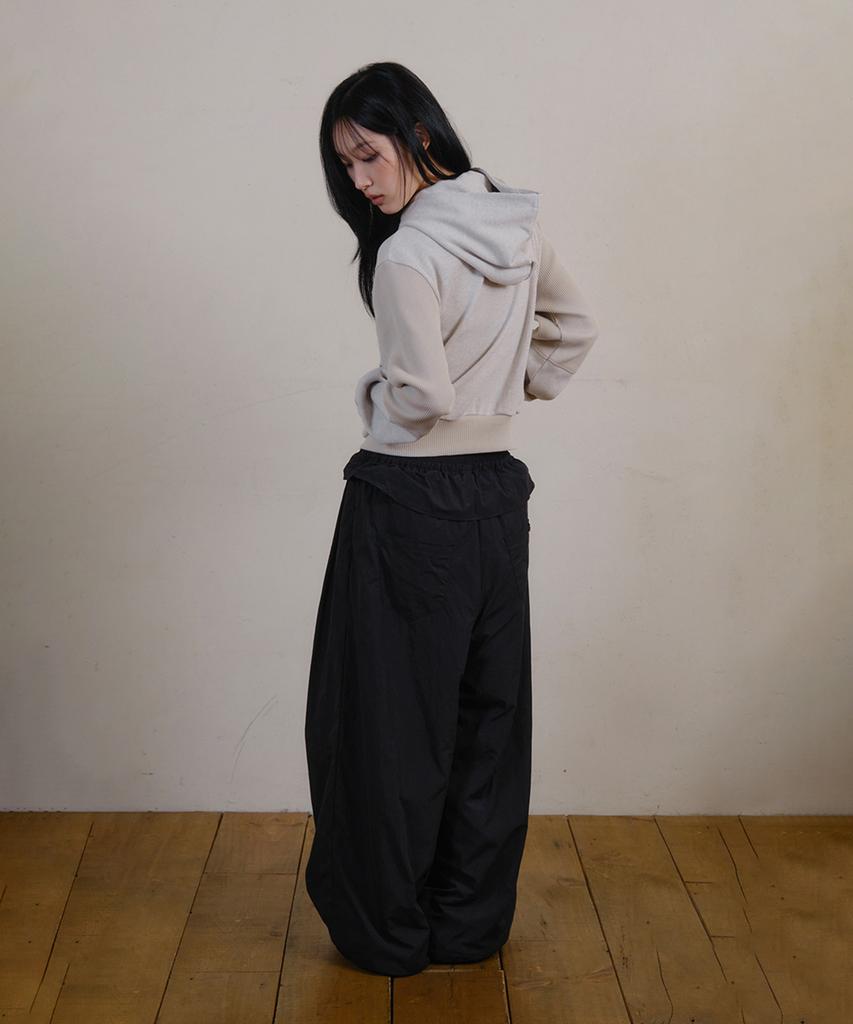 Lipeullegtibeulum Frill Padded Pants (Black)