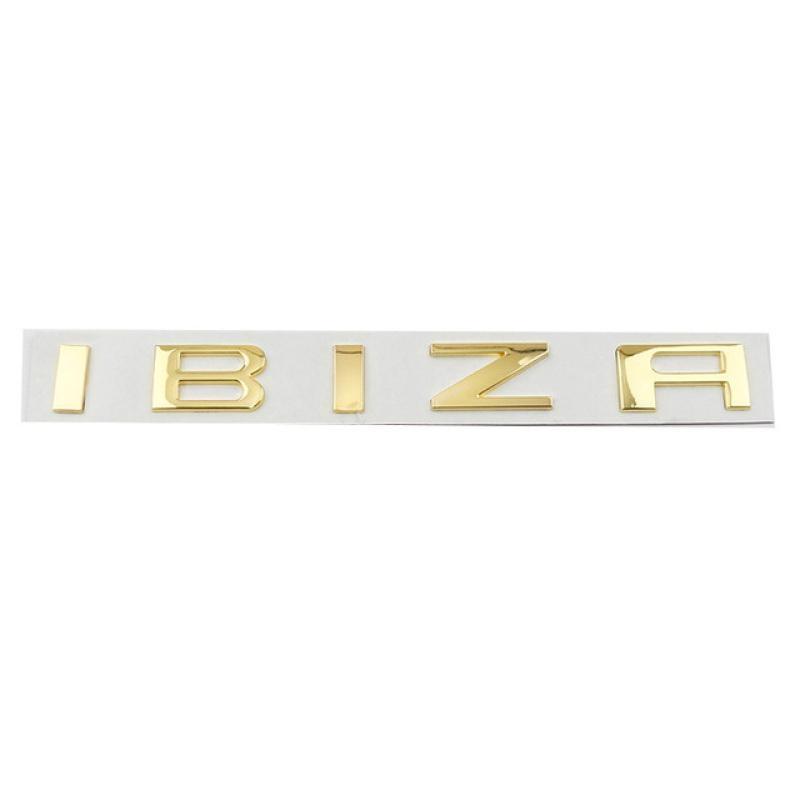3D Metal Car Rear Trunk Words Letters Logo Decals Emblem Badge Sticker