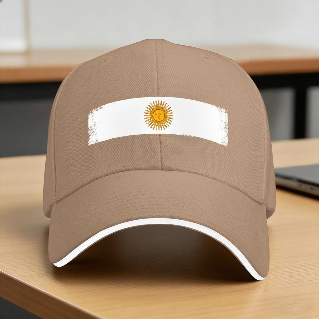 Argentina Flag Graphic Casual Baseball Cap Summer  Trucker Hat Sun Visor Hunting Camping Snapback Cap FeUnisex Unisex Baseball Caps